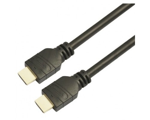 аудио-видео LAZSO WH-111 HDMI (m)/HDMI (m) 10м. Позолоченные контакты черный (WH-111(10M))