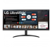 LCD LG 34 34WP500-B UltraWide черный IPS 2560x1080 75Hz 5ms 21:9 матовая 250cd 178/178 2xHDMI 34WP500-B.ARUZ
