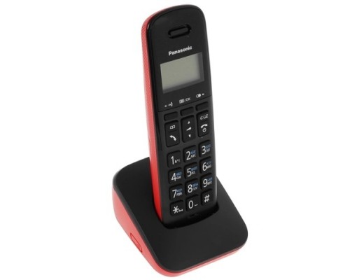 Panasonic KX-TGB610RUR (красный) Беспроводной DECT,40 мелодий,телефонный справочник 120 зап.