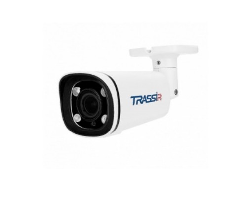 TRASSIR TR-D2123IR6 v6 2.7-13.5 Уличная 2Мп IP-камера с ИК-подсветкой. Матрица 1/2.7 CMOS, разрешение 2Мп FullHD (1920?1080) @25fps, чувствительность: 0.003Лк (F1.6), режим день/ночь (механический