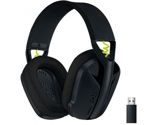 Logitech Headset G435 LIGHTSPEED Wireless Gaming BLACK- Retail