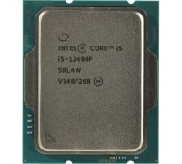 CPU Intel Core i5-12400F Alder Lake OEM 2.5 ГГц/ 4.4 ГГц в режиме Turbo, 18MB, LGA1700