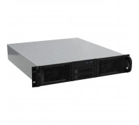 Procase 2U server case,0x5.25+8HDD,черный,без блока питания(2U,2U-redundant),глубина 450мм,ATX 12x9.6