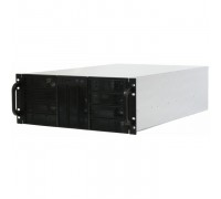 Procase 4U server case,11x5.25+0HDD,черный,без блока питания,глубина 450мм,MB ATX 12x9,6 RE411-D11H0-A-45