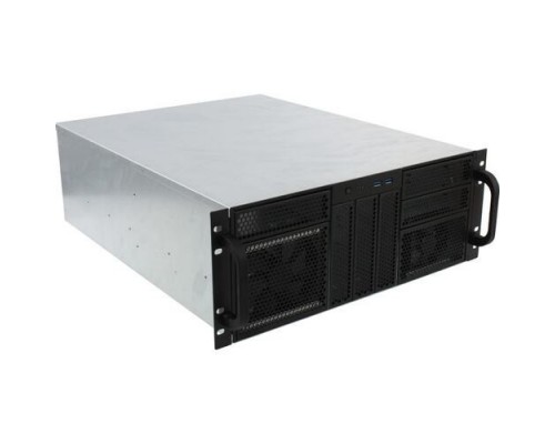 Procase RE411-D6H8-E-55 4U server case,6x5.25+8HDD,черный,без блока питания,глубина 550мм,MB EATX 12x13