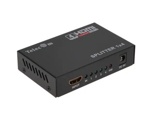 Telecom TTS5020 Разветвитель HDMI 1=&gt;4 , каскадируемый , 1.4v+3D Telecom &lt;TTS5020&gt;