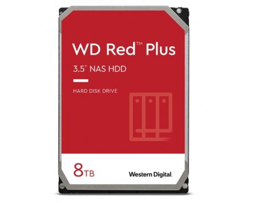 8TB WD Red Plus (WD80EFZZ) Serial ATA III, 5640- rpm, 128Mb, 3.5, NAS Edition, замена WD80EFBX