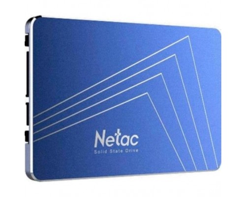 SSD 2.5 Netac 60Gb N535S Series &lt;NT01N535S-060G-S3X&gt; Retail (SATA3, up to 400/200MBs, 3D NAND, 35TBW, 7mm)