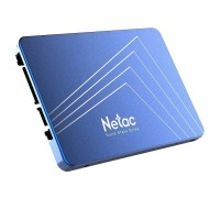 SSD 2.5 Netac 256Gb N600S Series &lt;NT01N600S-256G-S3X&gt; Retail (SATA3, up to 540/490MBs, 3D NAND, 140TBW, 7mm)