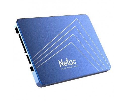 SSD 2.5 Netac 256Gb N600S Series &lt;NT01N600S-256G-S3X&gt; Retail (SATA3, up to 540/490MBs, 3D NAND, 140TBW, 7mm)