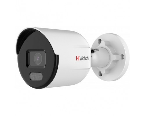 HiWatch DS-I250L(B) (2.8mm) 2Мп Видеокамера IP уличная цилиндрическая IP-камера с LED-подсветкой до 30м и технологией ColorVu, 1/2.8