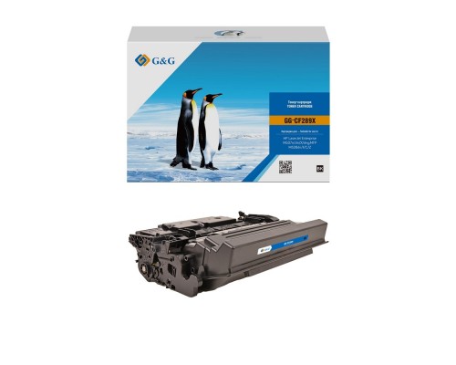 Картридж лазерный G&G GG-CF289X черный (10000стр.) для HP LJ M507/MFP M528