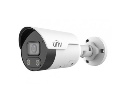 Uniview IPC2122LE-ADF28KMC-WL-RU Видеокамера IP цилиндрическая, 1/2.8 2 Мп КМОП @ 30 к/с, ColorHunter, ИК-подсветка и подсветка видимого спектра до 30м., EasyStar 0.003 Лк @F1.6, объектив 2.8 мм, WDR