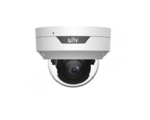 Uniview IPC3532LB-ADZK-G-RU Видеокамера IP купольная антивандальная 1/2.7 2 Мп КМОП @ 30 к/с, ИК-подсветка до 40м., 0.005 Лк @F1.6, объектив 2.8-12.0 мм моторизованный с автофокусировкой,WDR, 2D/3D