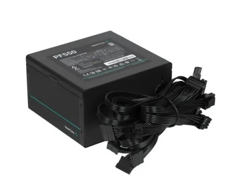 Deepcool ATX 550W PF550 80 PLUS WHITE (20+4pin) APFC 120mm fan 6xSATA RTL