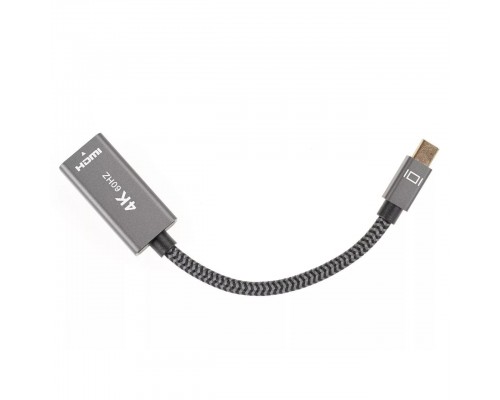 Telecom &lt;TA565&gt; Адаптер miniDP --&gt; HDMI-F 0.15м , оплетка, 4K@60Hz 7958820049873