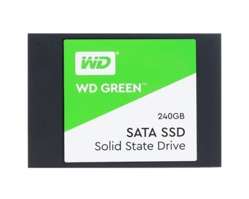 WD SSD GREEN 240Gb SATA3 2,5”/7мм WDS240G3G0A (аналог WDS240G2G0A), 1 year