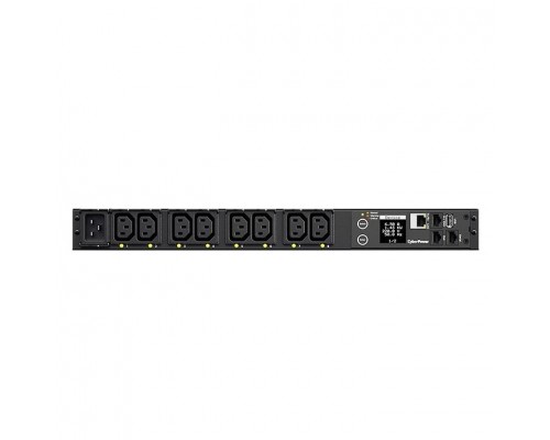 PDU CyberPower PDU41005 (PDU20SWHVIEC8FNET) 1U type, 16Amp,SNMP, plug IEC 320 C20, (8) IEC 320 C13 EOL