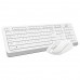 + мышь A4Tech Fstyler FG1012 клав:белый мышь:белый USB беспроводная Multimedia 1599042