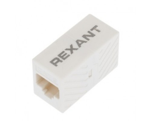 REXANT 03-0108 Проходной адаптер, RJ-45(8P-8C), UTP неэкранированный, категория 6, (гнездо-гнездо)