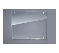 Доска стеклянная Cactus CS-GBD-120x150-TR стеклянная прозрачный 120x150см стекло