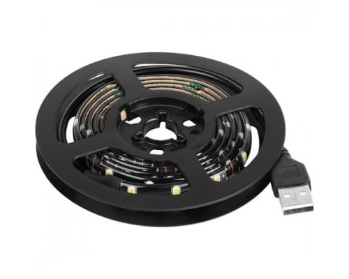Rexant 141-384 LED лента с USB коннектором 5 В, 8 мм, IP65, SMD 2835, 60 LED/m, ЗЕЛЕНЫЙ