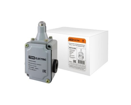 TDM SQ0732-0004 Выключатель путевой контактный ВПК-2111Б-У2 10А 660В IP67