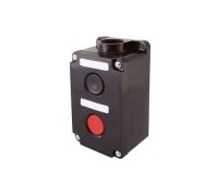 TDM SQ0742-0011 ПКЕ 222-2 У2, красная и черная кнопки, IP54