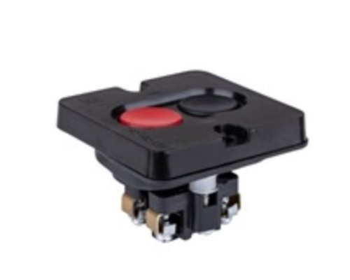 TDM SQ0742-0024 ПКЕ 622 У2, красная и черная кнопки, IP54
