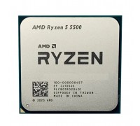 CPU AMD Ryzen 5 5500 OEM (100-000000457) 3,60GHz, Turbo 4,20GHz, Without Graphics AM4