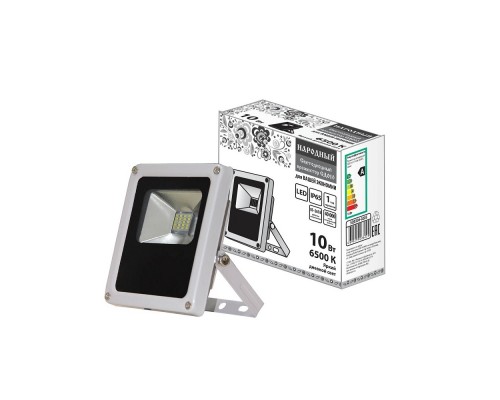 TDM SQ0336-0205 Прожектор светодиодный СДО10-2-Н 10 Вт, 6500 К, серый