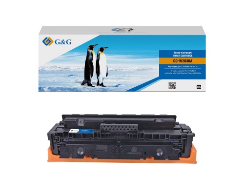 Картридж лазерный G&G GG-W2030A 415A черный (2400стр.) для HP LJ M454/MFP M479