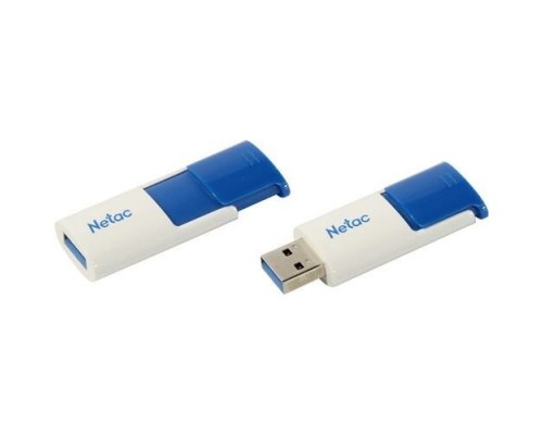Netac USB Drive 128GB U182 Blue USB3.0,retractable NT03U182N-128G-30BL