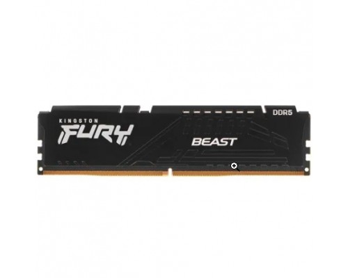 Kingston DRAM 8GB 4800MHz DDR5 CL38 DIMM FURY Beast Black KF548C38BB-8