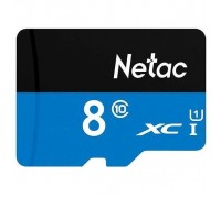 Micro SecureDigital 8GB Netac microSDHC Class10 NT02P500STN-008G-S P500