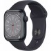 Apple Watch Series 8, 41 мм, корпус из алюминия цвета «тёмная ночь», спортивный ремешок цвета «тёмная ночь», размер S/M MNU73LL/A (США)