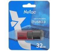 Netac USB Drive 32GB U182 Red USB3.0,retractable NT03U182N-032G-30RE