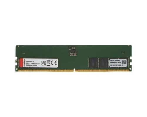 Kingston DRAM 32GB 4800MT/s DDR5 Non-ECC CL40 DIMM 2Rx8 KVR48U40BD8-32