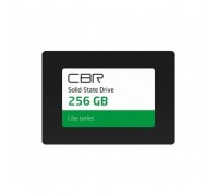 CBR SSD-256GB-2.5-LT22, Внутренний SSD-, серия Lite, 256 GB, 2.5, SATA III 6 Gbit/s, SM2259XT, 3D TLC NAND, R/W speed up to 550/520 MB/s, TBW (TB) 128
