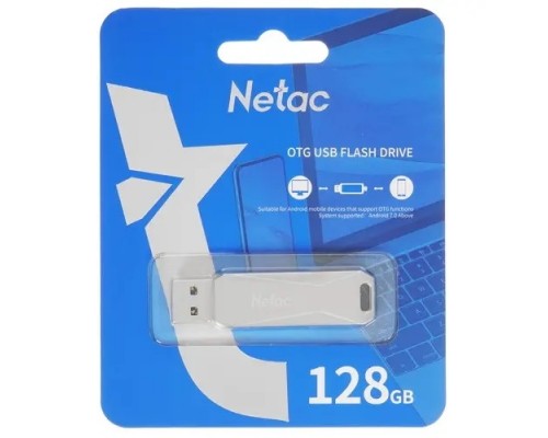 Netac USB Drive 128GB U782C USB3.0+TypeC Dual NT03U782C-128G-30PN