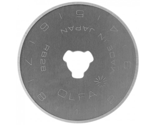 OLFA Лезвие специальное, круговое, 28мм, 2шт OL-RB28-2