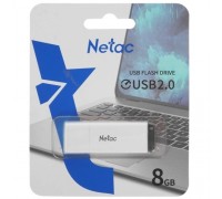 Netac USB Drive 8GB U185 NT03U185N-008G-20WH USB2.0 белый