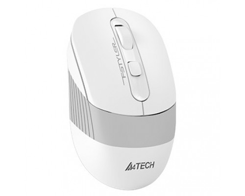 A4Tech Fstyler FB10C белый/серый оптическая (2400dpi) беспроводная BT/Radio USB (4but) 1583792