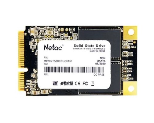SSD mSATA Netac 2.0Tb N5M Series &lt;NT01N5M-002T-M3X&gt; Retail (SATA3, up to 560/520MBs, 3D NAND, 1120TBW)