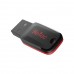 Netac USB Drive 64GB U197 &lt;NT03U197N-064G-20BK&gt;, USB2.0, пластиковая, черная