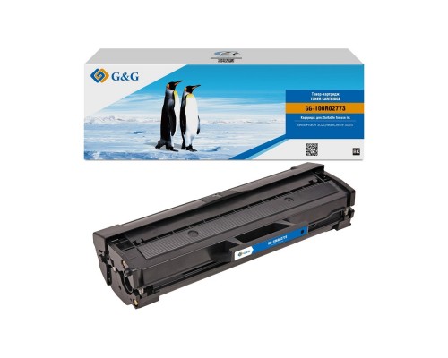 Картридж лазерный G&G GG-106R02773 черный (1500стр.) для Xerox Phaser 3020/WorkCentre 3025