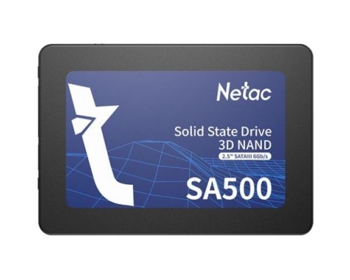Накопитель SSD Netac SATA III 256Gb SA500 Series 2.5 (NT01SA500-256-S3X)