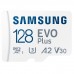 Micro SecureDigital 128GB Samsung SDXC EVO+ 128GB V30 W/A MB-MC128KA/EU