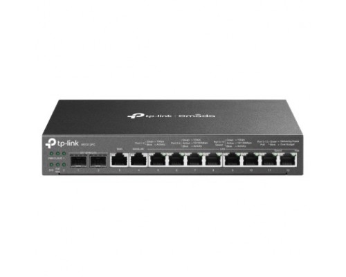 TP-Link ER7212PC VPN-маршрутизатор Omada с гигабитными портами PoE и встроенным контроллером