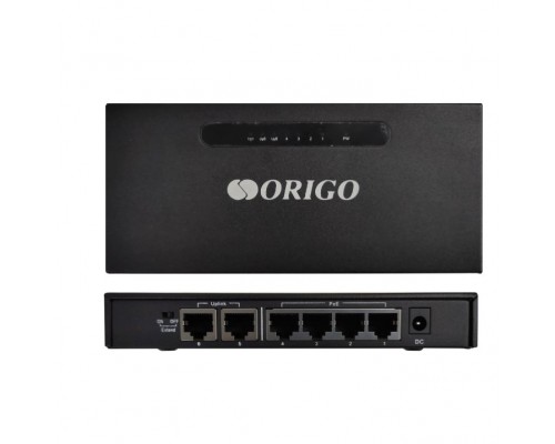 ORIGO OS1206P/A1A 6-портовый неуправляемый PoE-коммутатор 10/100 Мбит/с